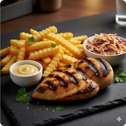 Grilled Chicken Dinner